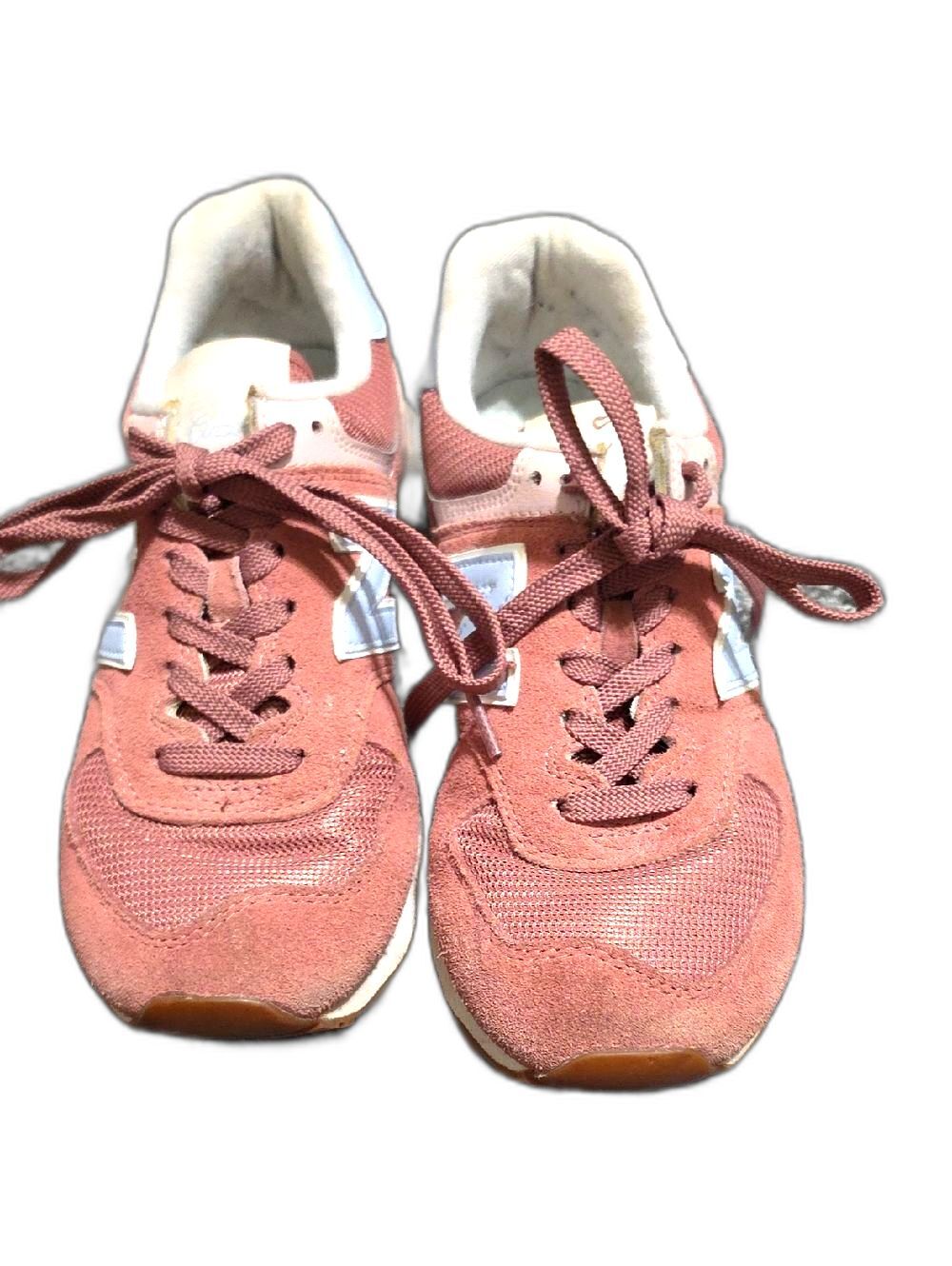 New Balance Women's Dusty Rose Suede & Mesh Lace-Up Sneakers
